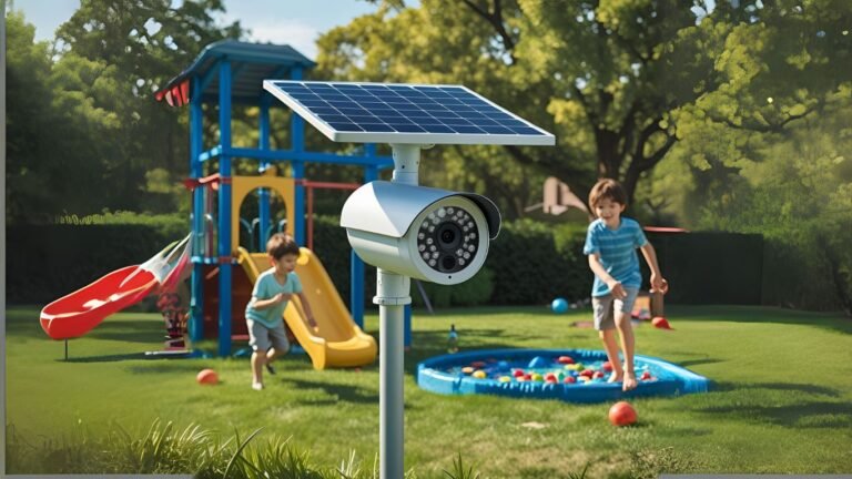 Smart Parenting: Using Solar Security Cameras to Watch Over Kids During Outdoor Play